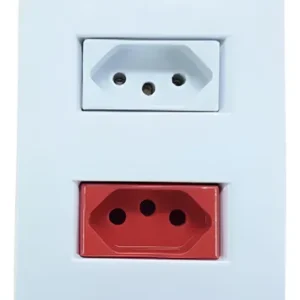 TOMADA DUPLA 2 -2P+T 10A 250V- LIZ TRAMONTINA