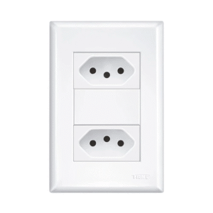 TOMADA  2P+T 10A C/P SH - FAME