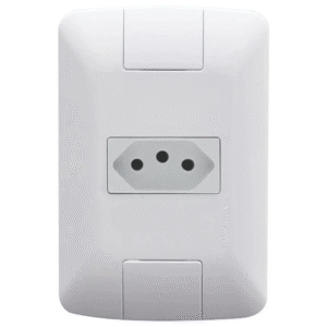 TOMADA 2P+T 10A/250V BRANCO- TRAMONTINA