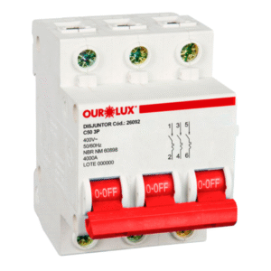 DISJUNTOR TRIP 50A C OUROLUX