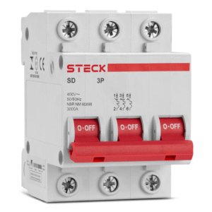 DISJUNTOR TRIF 40A STECK